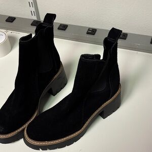 Dolce Vita Black Ankle Booties
